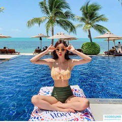 24 New Model Beach Beachwear Bikini Sexy One-piece Swimsuit for Women Fashion Sanya Vacation Swimsuit