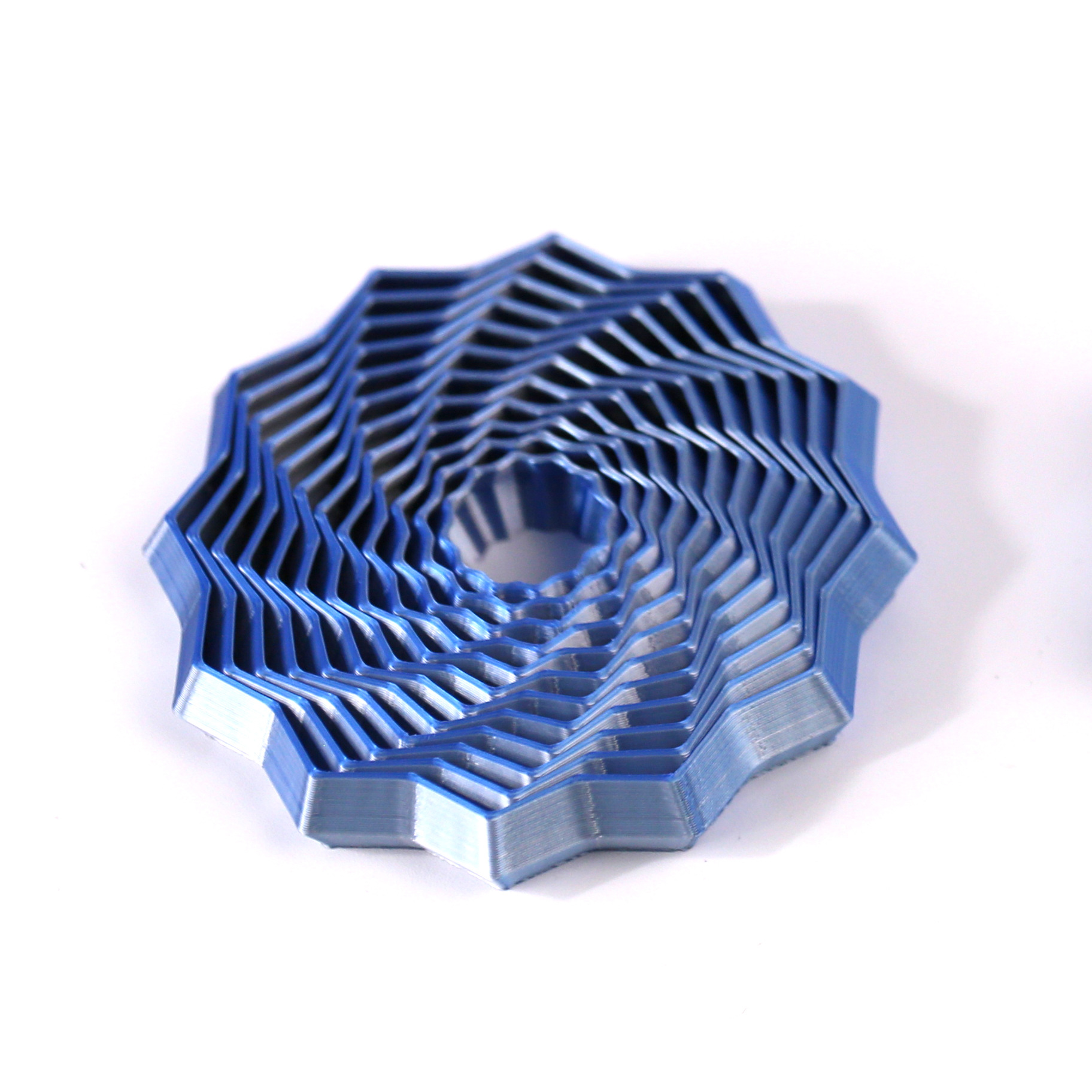 Transfronterizos en forma de flor torre de rábanos impresa en 3D juguetes apilados Puzzle Puzzle