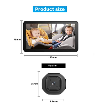 Baby Safety Monitoring, Car display