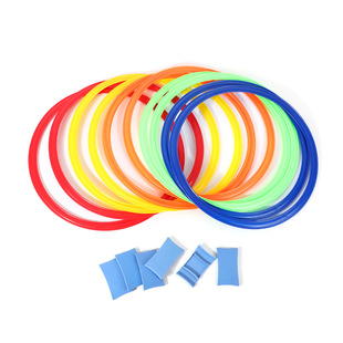 Factory Wholesale Jumping Circle Children's Training Jumping Circle Outdoor Sports Game Household Physical Ability House Plaid Toys