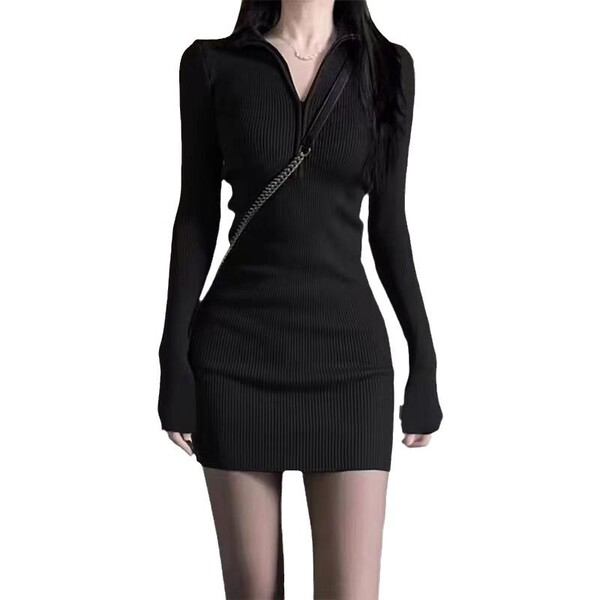 Base demi-season long-sleeve with zipper