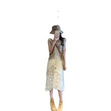 预售波米西亚连衣裙民族风长裙套装裙波西米亚复古蕾丝部落服装
