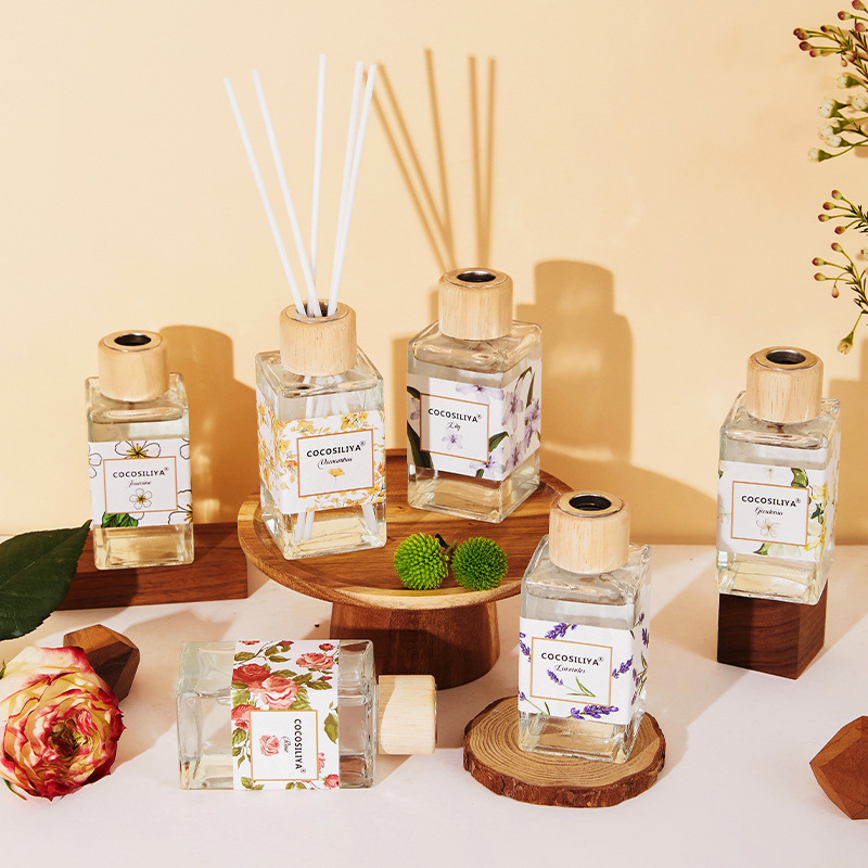 COCOSILIYA flor fragancia aromaterapia sin fuego interior aceite esencial aire fresco desodorante fragancia decoración al por mayor