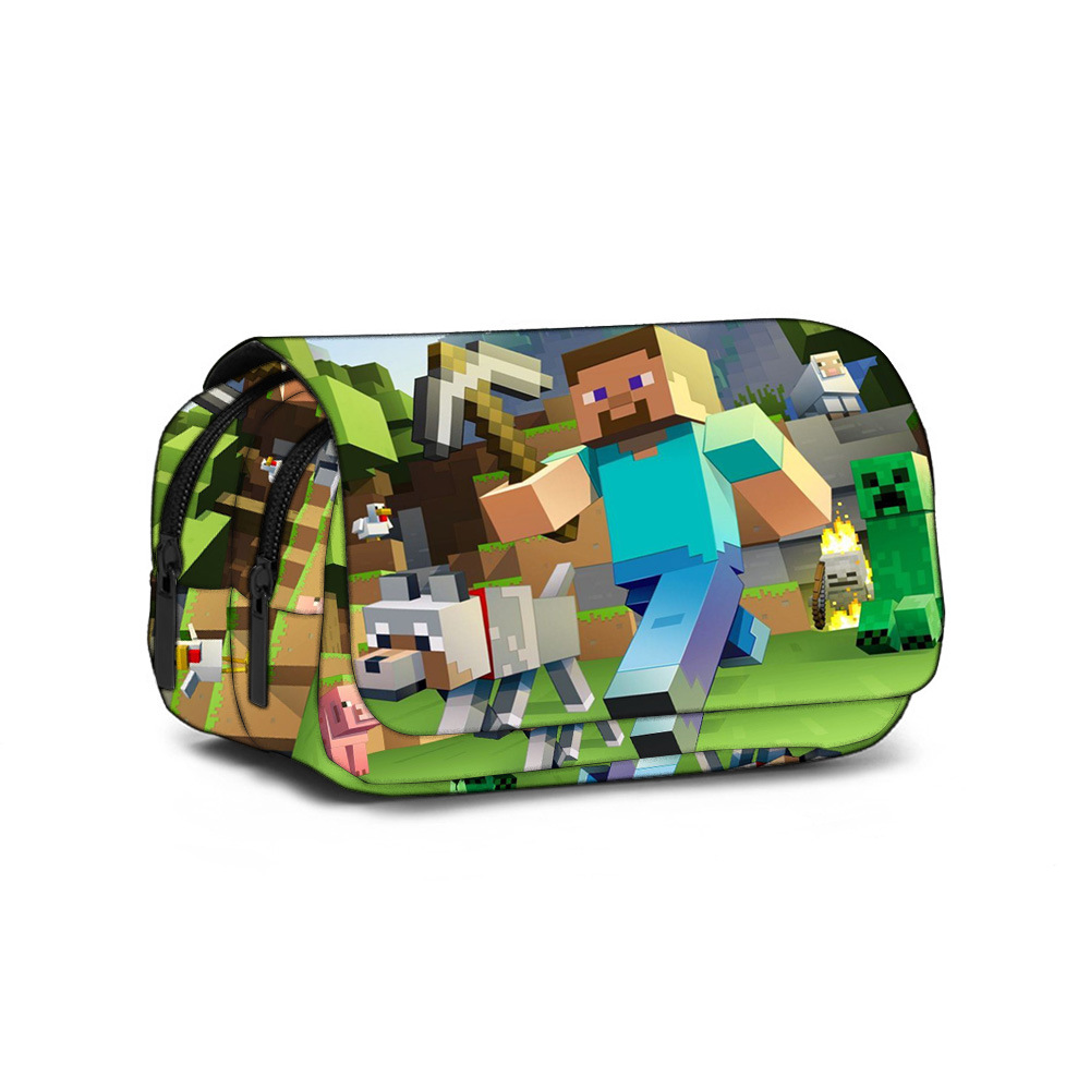 Spot Minecraft Minecraft Pen Bag Stationery Box Game Person Pencil…