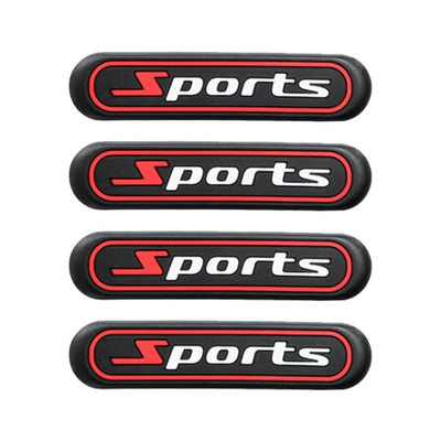 Source Factory Cross-Border Automotive Oval Anti-Collision Strip Rearview Mirror Door Edge Pvc Anti-Collision Anti-Scratch Decorative Strip (Qapı və bamper qoruyucu zolaqlar) - sports-mark
