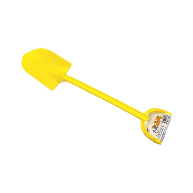 Niños engrosados en una pala grande juguetes de playa de plástico jugar arena excavación de nieve pala alargar juguetes coloridos lotes de agua