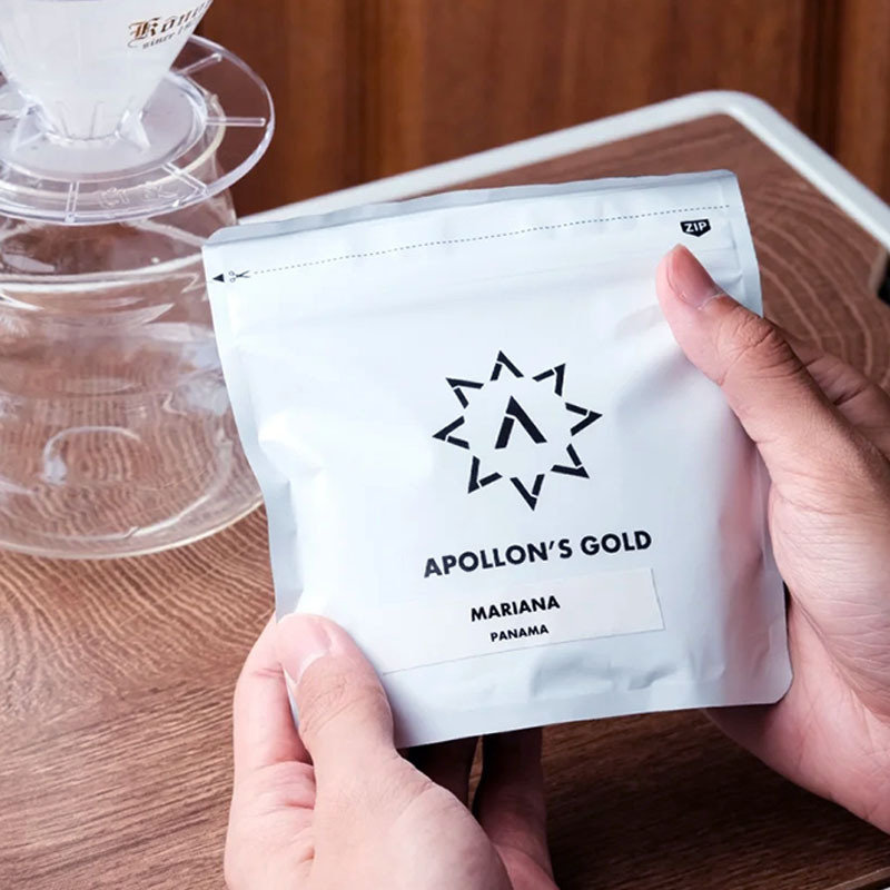 创新爆款环保日本磨砂镀铝自立自封咖啡袋