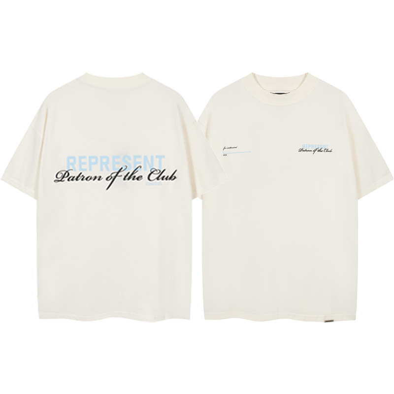 Represent T-shirt Patron of the Club Los Angeles Limited Cream