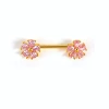 Fuchsia, 750 sample gold