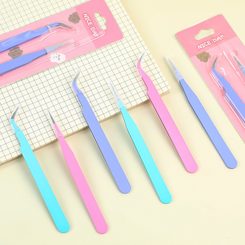Multifunctional Guka tweezers, fresh and fresh handmade DIY handbook sticker tool, creative macaron Niezi small clip