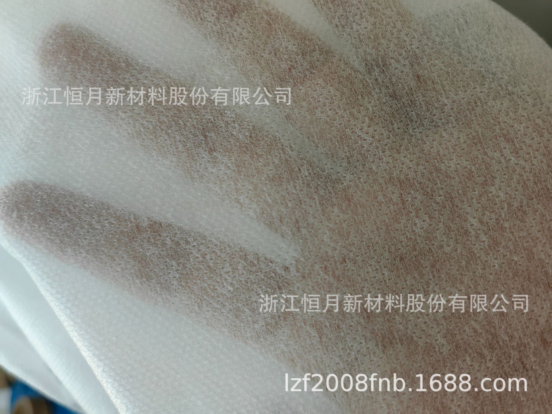 亲肤光面无纺布ES光面亚光实体生产企业双组分无纺布纸张