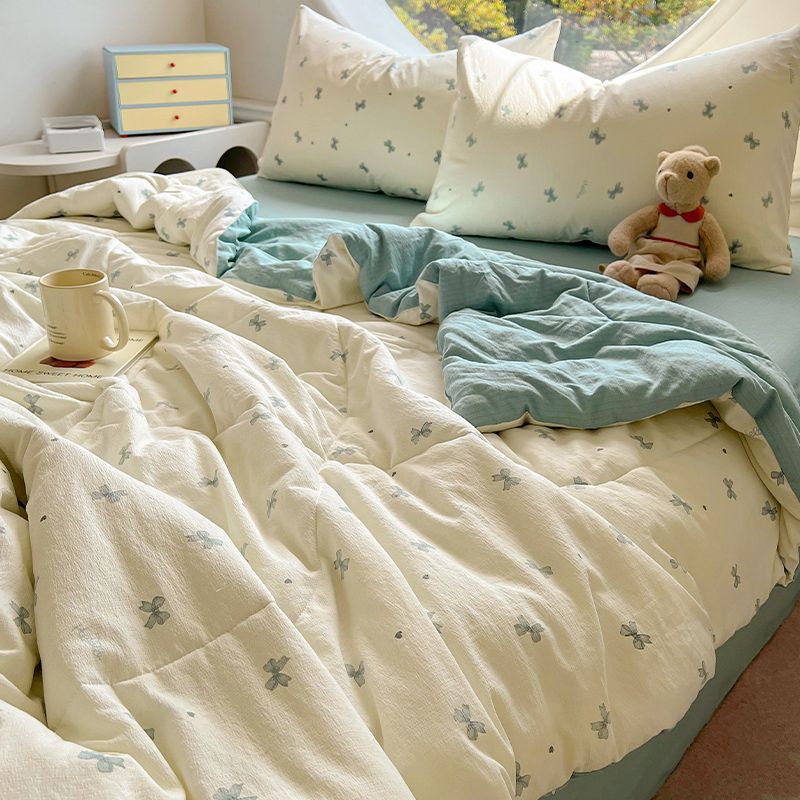 아카시아블루 [슈퍼소프트 알몸수면 더블레이어 거즈 여름이불]