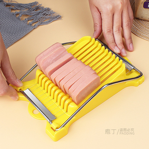 Cross-border stainless steel slice, sandwich meat slice, banana slice, egg divider household kitchen