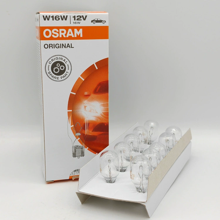Лампа автомобильная Osram SYLVANIA SYL 921 E1 12V W16W T15 ORIGINAL, оригинальная