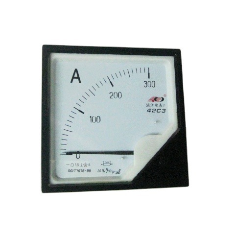 供应 机械表头 指针表 小表头 指针机械电流表 42C3  300A