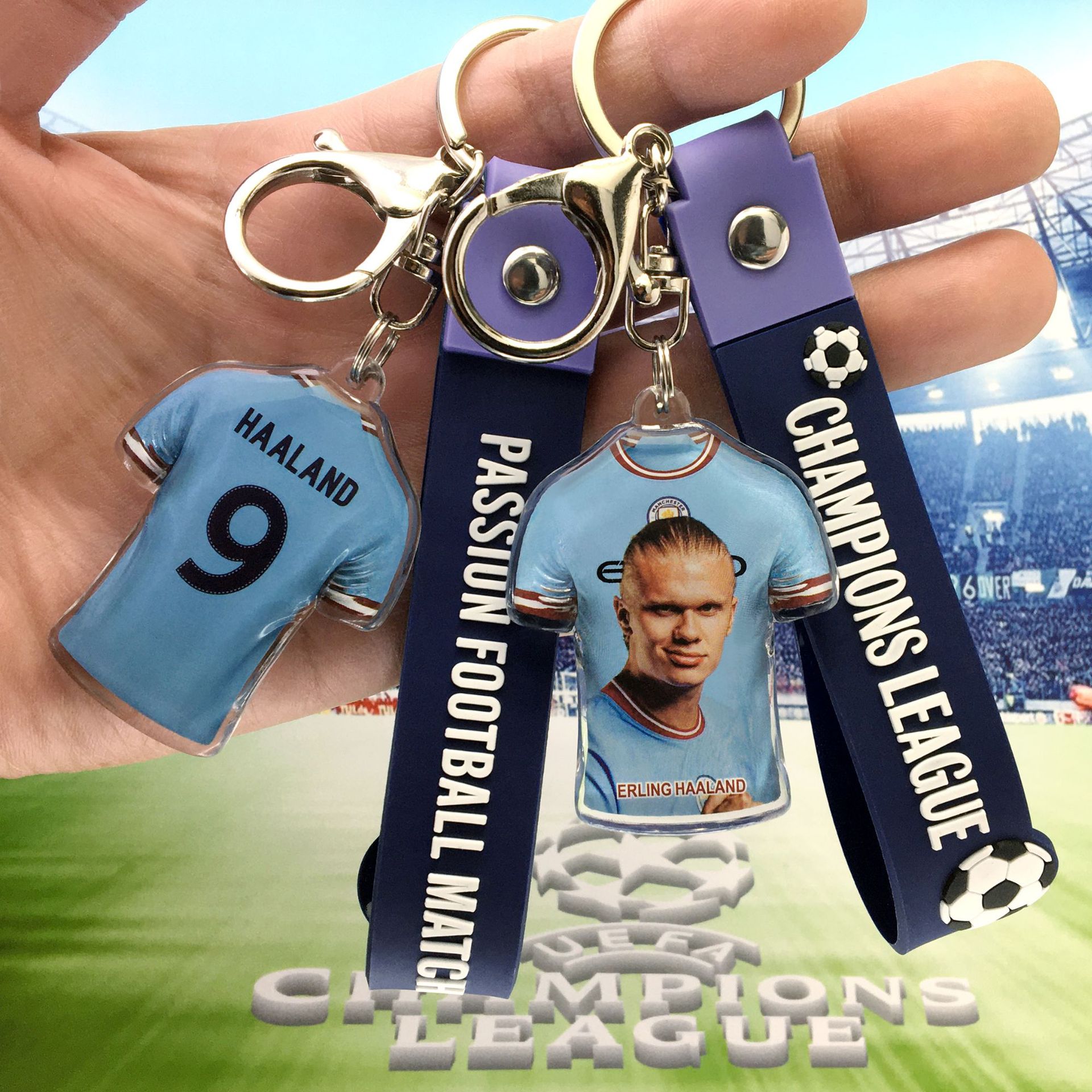 曼城-9#哈兰德+墨蓝手带-3M