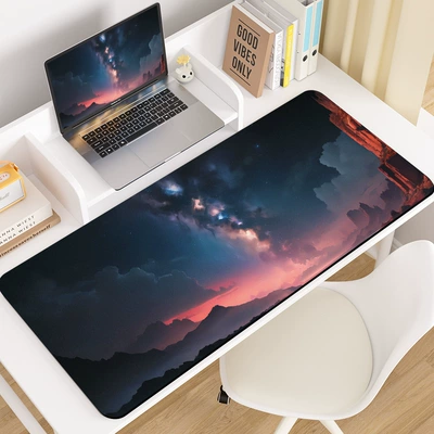 Avtomobil döşəmə paspasları — Household Water-Absorbing Quick-Drying Non-Slip Mat - streaming-night-sky-3080cm-5mm-diatom-mud