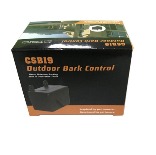 Outdoor Ultrasonic Dog Deterrent and Bark Control Device with Infrared Training Function