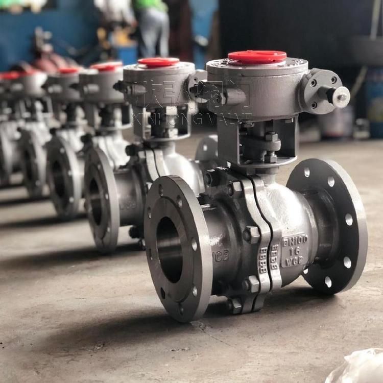 Q41F铸钢法兰球阀 电动软密封球阀 低压锻造高温高压阀 欣弘阀门