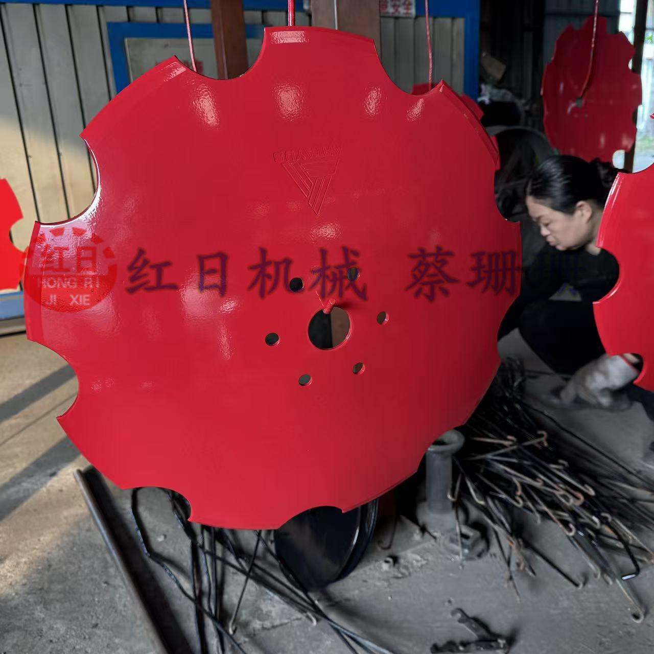 扇形耙片厂家加工各种型号耙片　俄罗斯扇形缺口耙片 平盘犁刀