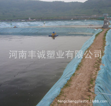 全新hdpe养虾养藕养泥鳅水产防渗膜蓝色编织防渗膜土工膜护坡190