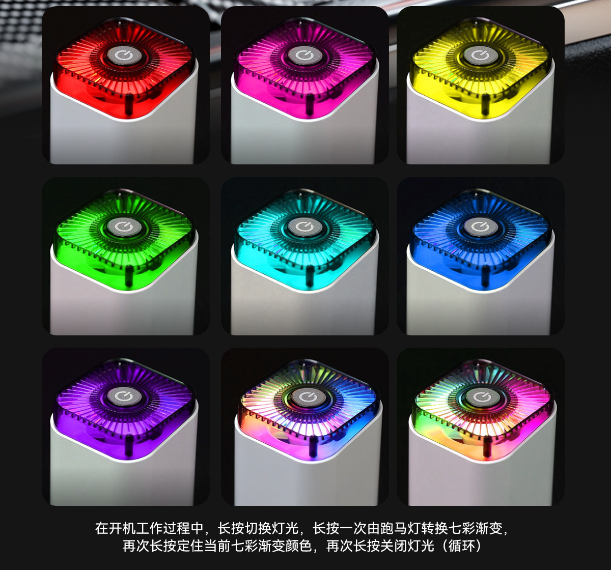 New Cross-Border USB Car Air Purifier That Removes Formaldehyde and Odors, Small Negative Ion Ozone Air Purifier
