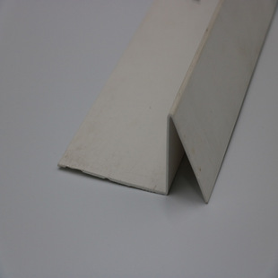 Pvc Special-Shaped Profile Plastic L-Shaped Frame Strip Pvc Extrusion Processing Glossy White Profile Four-Sided Corner Protector