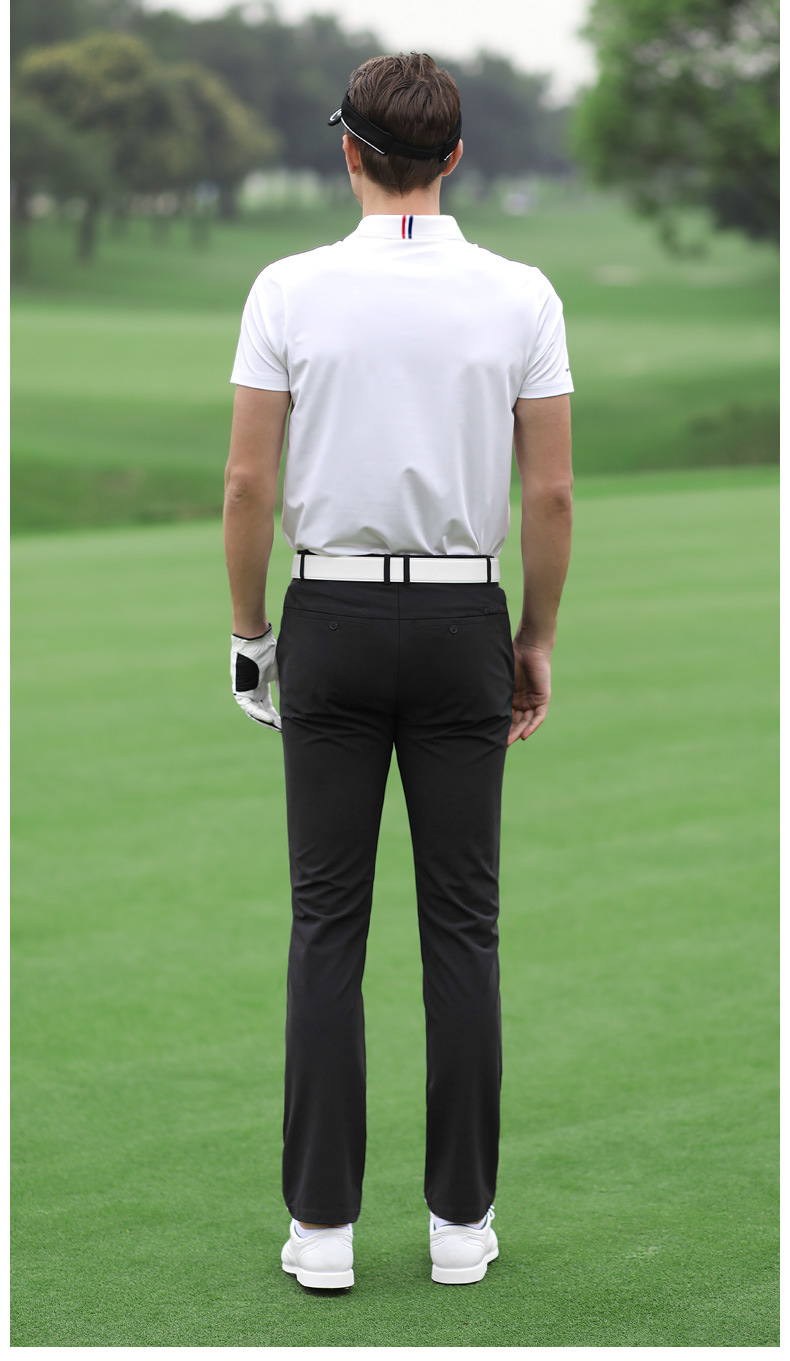 Quần thể thao golf nam co giãn nhanh khô mùa hè — KUZ102-màu đỏ, KUZ102-màu xanh, KUZ102-Đen, KUZ102-màu trắng chi tiết 7