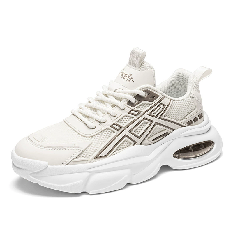 Fashionable casual footwear, breathable soft heel, comfortable sports shoes, trend of season