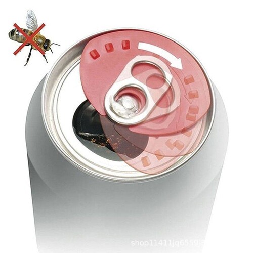 Plastic Can Preserving Cover Food Grade Dustproof Cover Sealed Cola Bottle Leak Proof Lid Can Sealing Cap X20