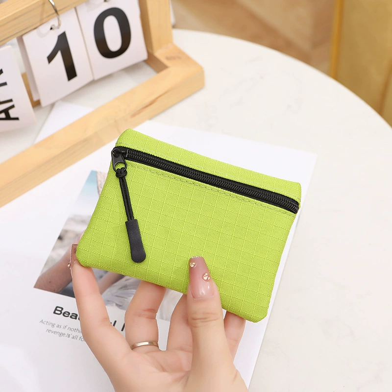 Small wallet, coins, multicoloured storage, oxford cloth