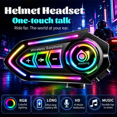 Motorcycle Helmet Headset Headset, Helmet Bluetooth Intercom Headset