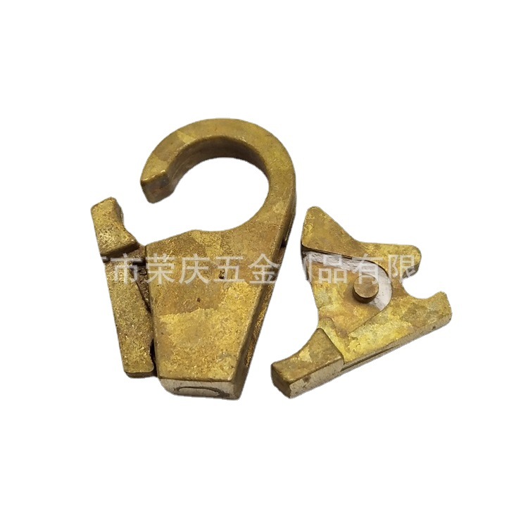 黄铜压铸 铸铜 翻砂铜 浇铸铜 精密铜件勾扣脱蜡铸造非标零件加工