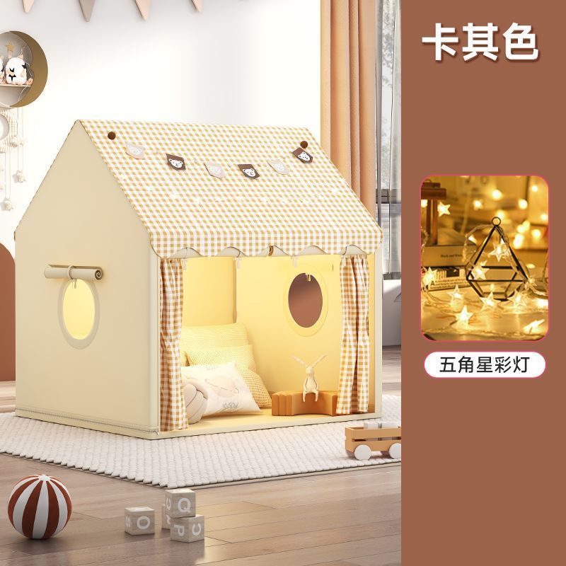 Tiendas de campaña para niños en interiores Niñas Niños Castillo Casa pequeña Casa de juguetes Princesa Fantástica Juegos de cama Base secreta