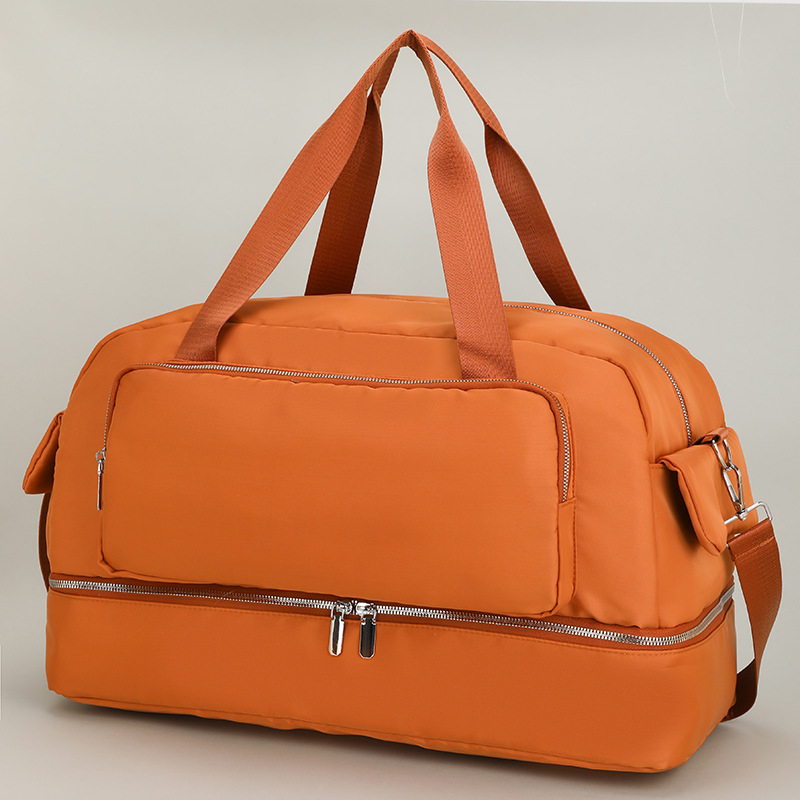 Bolsa de viaje portátil transfronteriza de gran capacidad expandible bolsa de viaje corto bolsa de hombro bolsa de almacenamiento bolsa de fitness plegable