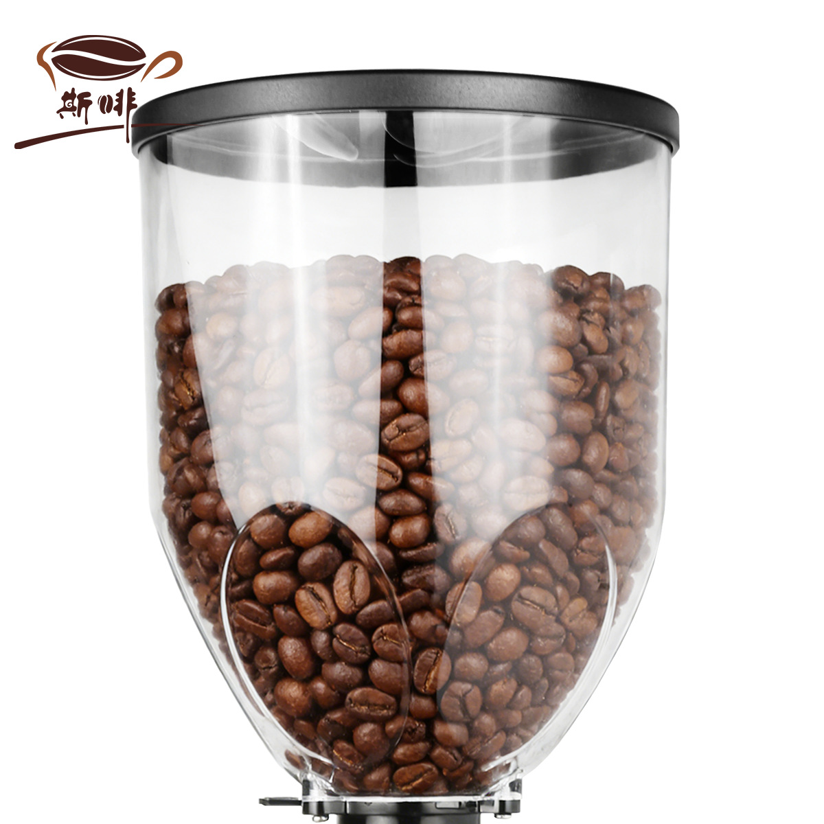 022pro molino de frijoles cuantitativo italiano comercial molino de café temporización automático 64mm cuchillo plano pantalla táctil cuantitativa