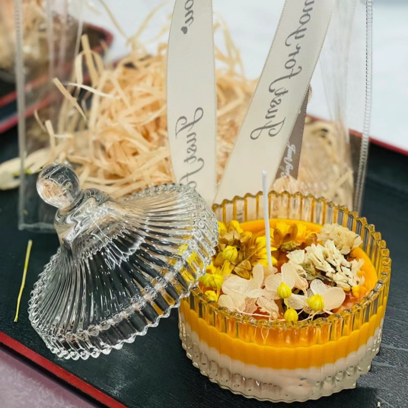 Kit de materiales para velas aromáticas artesanales de yurta para team building, fragancia de aceites esenciales, decoración del hogar al por mayor