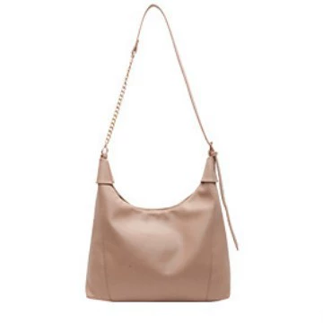 Capacious shoulder bag, one-shoulder bag, Korean style, chain bag