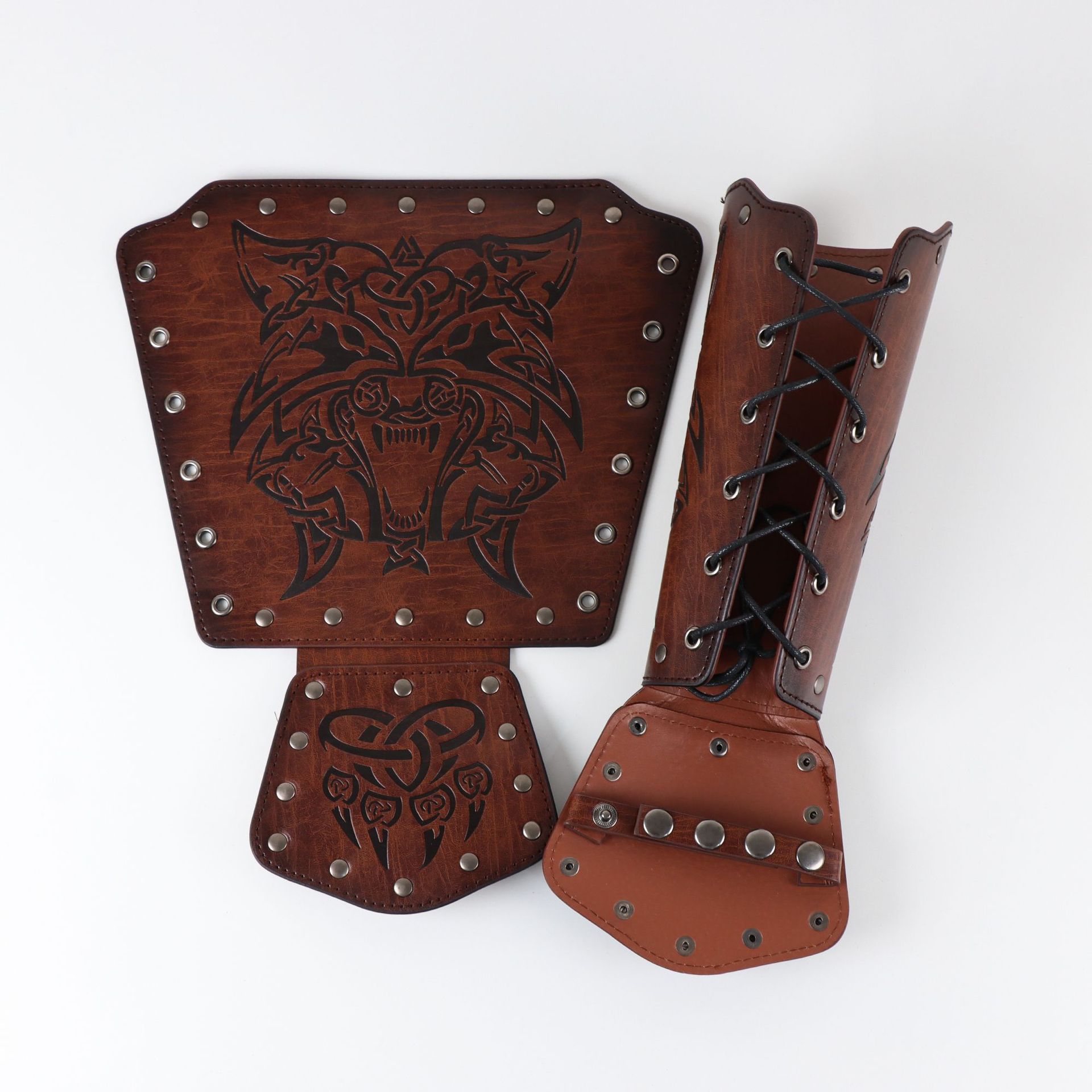 Medeltida armskydd för riddarkostym cosplay fest_voghion.com