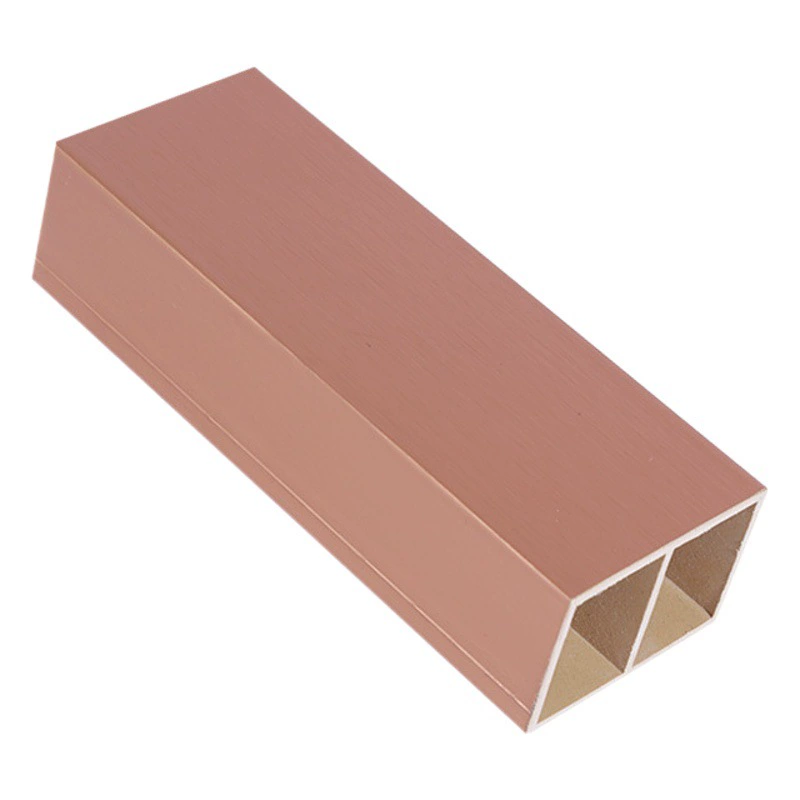 Экологическое дерево, квадратное дерево, древесный пластик, квадратный материал, внутренняя потолочная колонна, перегородка, крыльцо, экран, квадрат