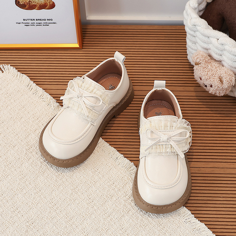 Zapatos de cuero para niñas 2026 primavera y otoño nuevos zapatos de princesa para niños zapatos de bebé zapatos Lefour negros zapatos de moda image 8