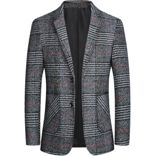 2023 Spring and Autumn Suit Men's Business Casual Small Suit Korean Men's Suit Men's Single Western Top