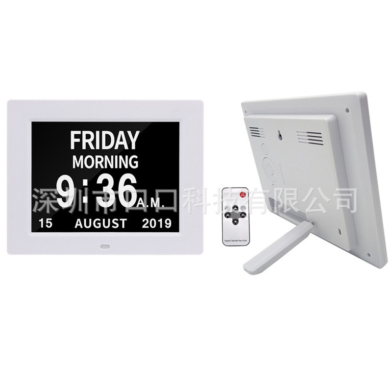 Low Price 7/8/ 10inch Digitalclock Digital Clock Medicine Reminder Alarm Calendar Digital Photo Frame in Stock