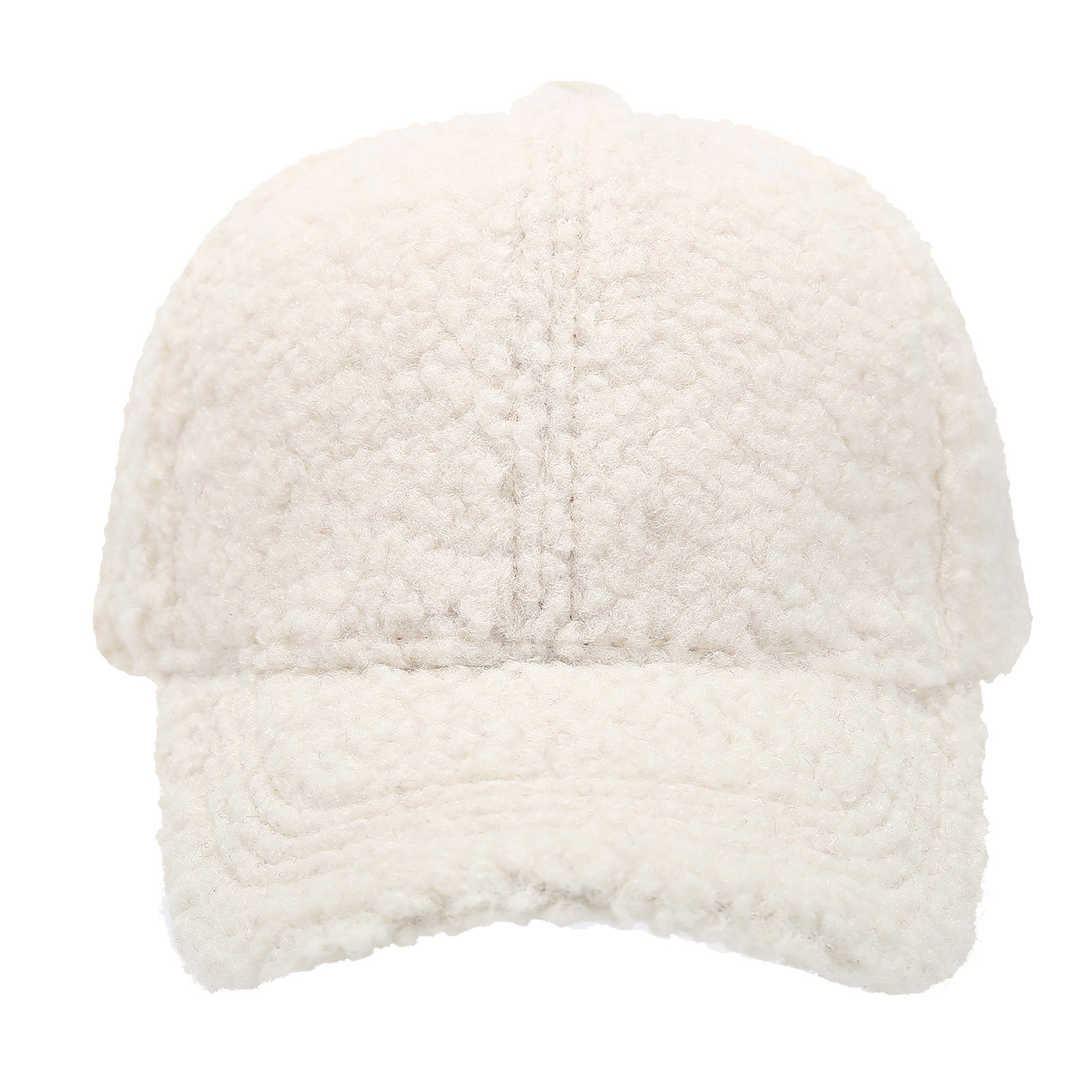 Winter Lamm Wolle Baseball Caps Für Kinder Baby Kinder Warme Dicke Feste Farbe Golf Caps Mädchen Junge Sport Gebogene Krempe Visiere Hut – Detail 13