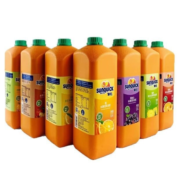New Concentrated Fruit Juice 2L Orange Juice Lemon Blackcurrant Strawberry Guava Mango Puree for Catering and Commercial Use