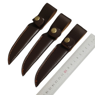 Knife Sheath for Boning Knife, Small Knife Pu Leather Sheath, Mongolian Knife Sheath, Pointed Knife Outdoor Protective Cover, Portable Knife Holder