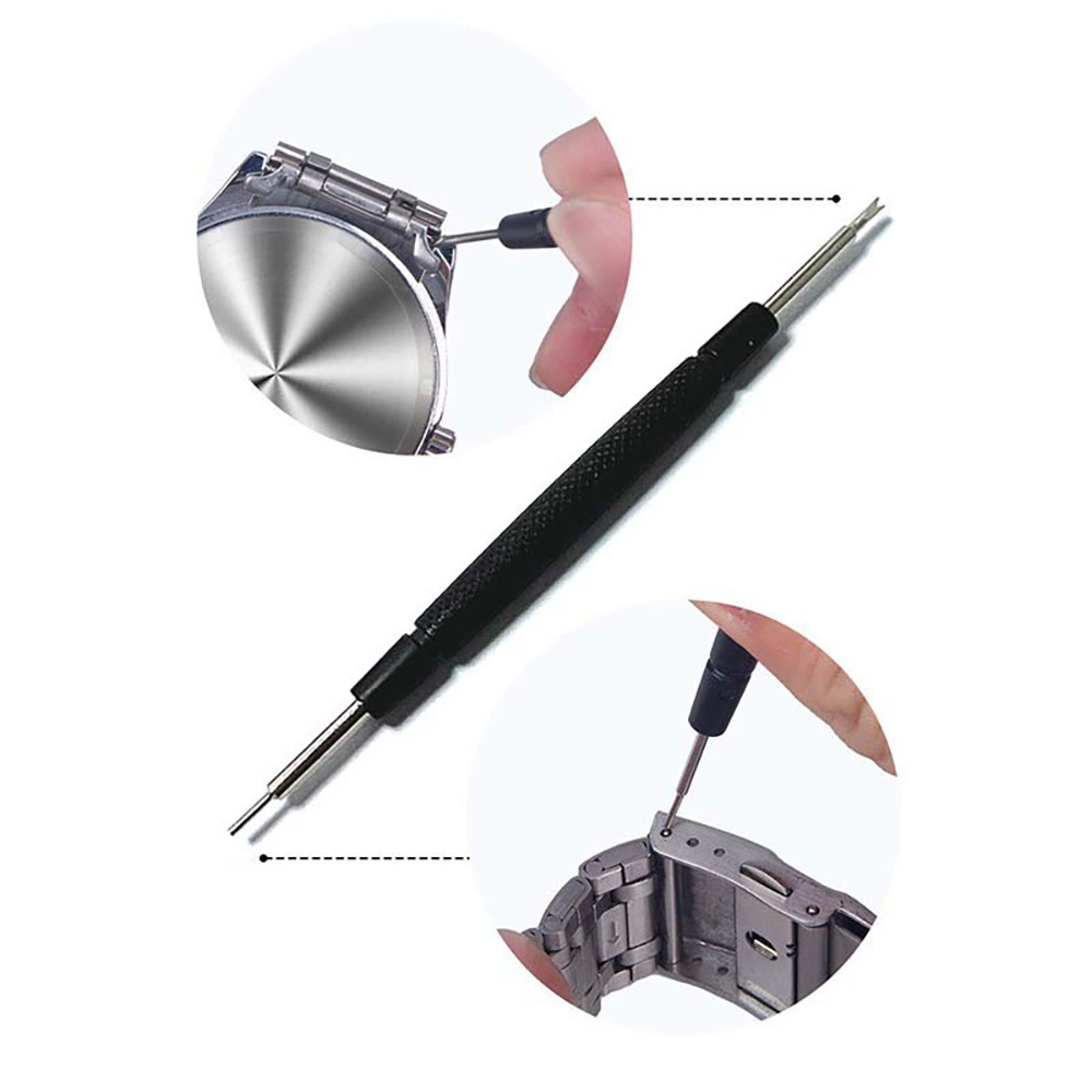 Инструмент для снятия и замены ремешка часов с двумя концами, регулятор ремешка часов с одним концом, прецизионный инструмент для механических часов с точностью 1,2 мм.
