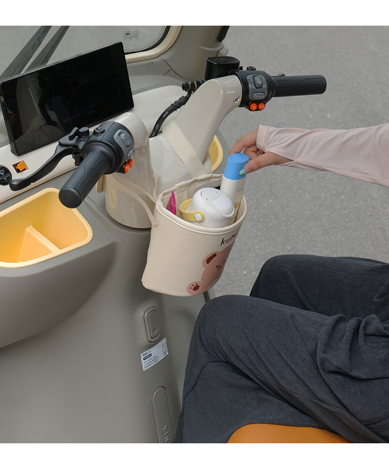 Tricycle Storage Hanging Bag Front Storage Hanging Bag Suitable for Yadi Guanneng Cl9S Emma Electric Vehicle Accessories