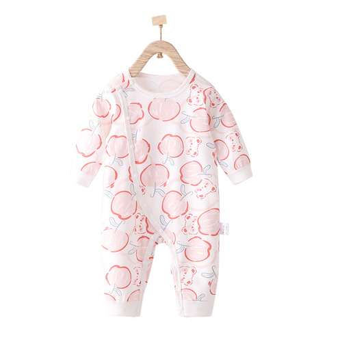 Baby Bodysuit Cotton Fleece Spring Autumn Set Newborn Sleepwear Spring Outfit Unisex Baby Super Cute Huggy Pajamas Crawling Suit