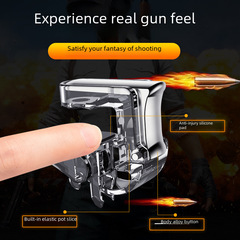 New GT01 Gaming God Mini Compact Portable Mechanical Texture Stimulating Game Chicken Button God